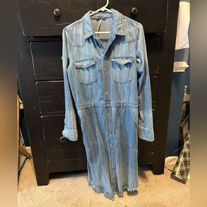 Free People denim dress